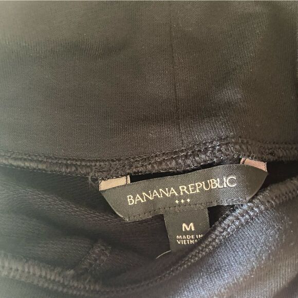Banana Republic Loose fit Straight leg Pants IN BLACK Womens M NWT - Picture 5 of 8